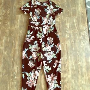Floral Jumpsuit